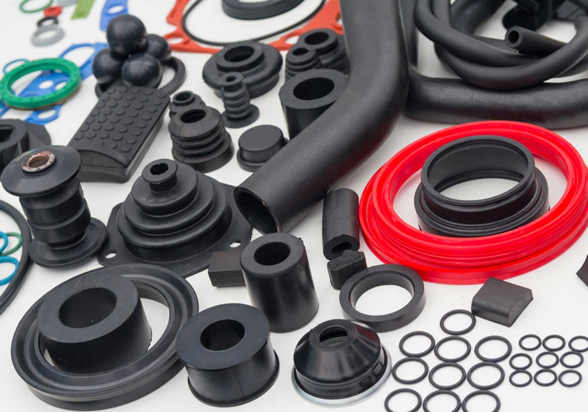 grading rubber products