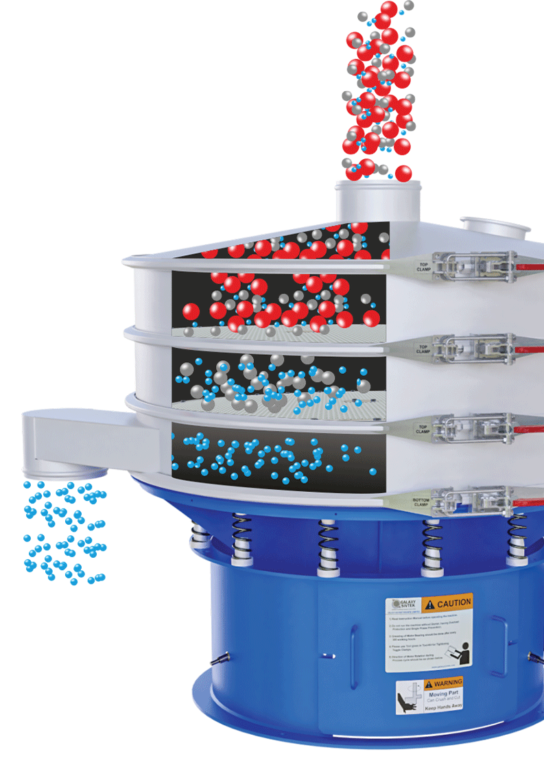 vibro separator cross section