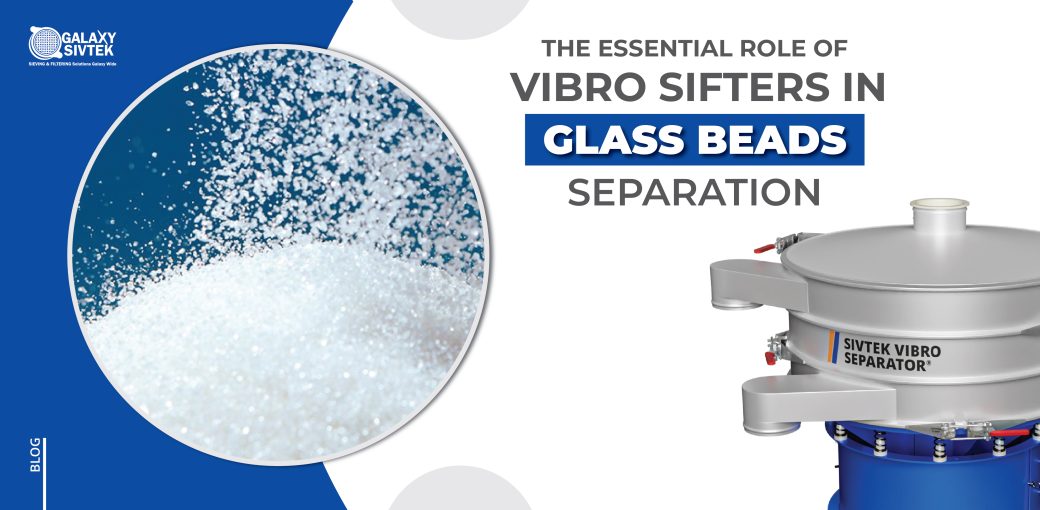 Glass beads separation