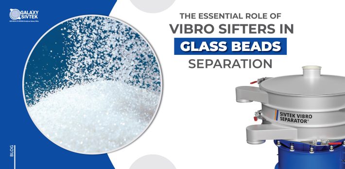 Glass beads separation